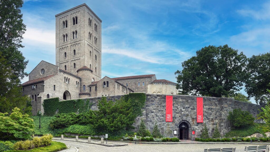 Exterior photo of the Met Cloisters